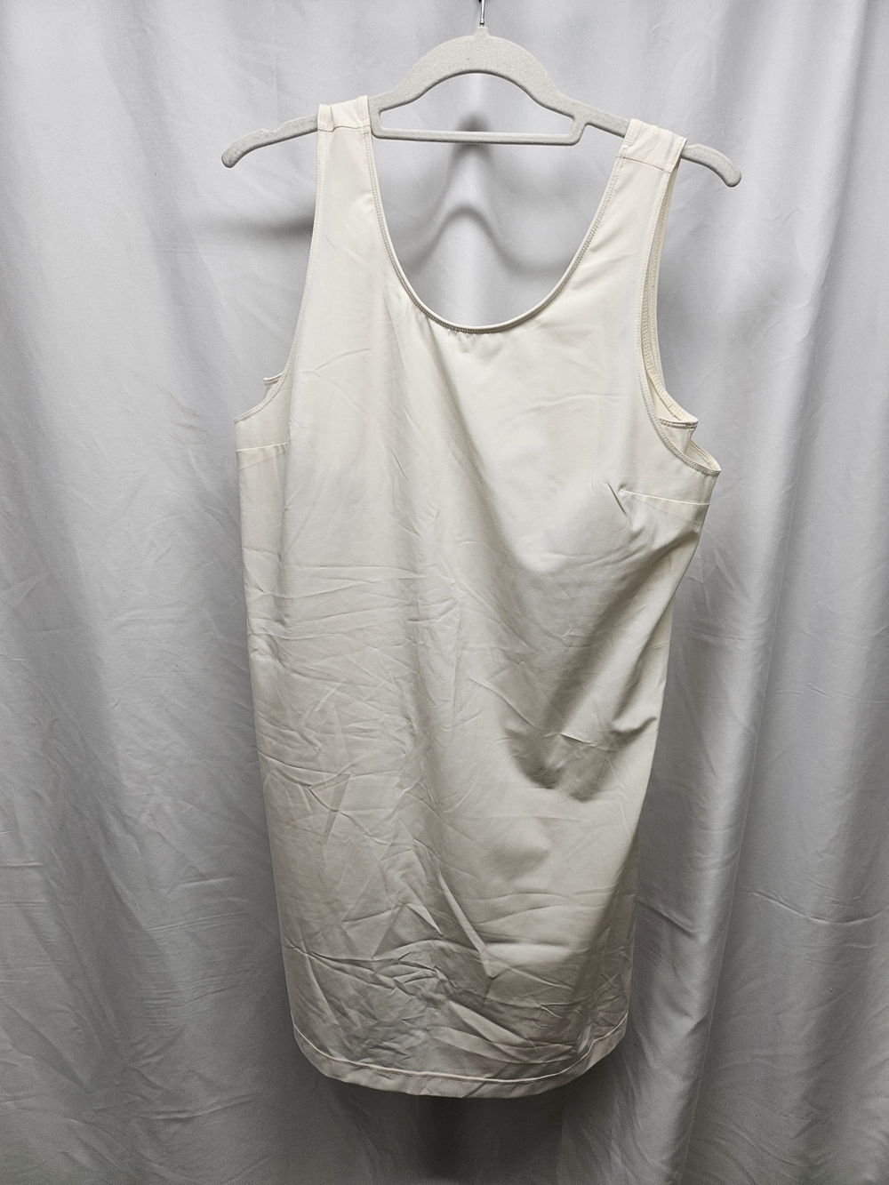 Banana Republic Ivory Sleeveless Shift Dress